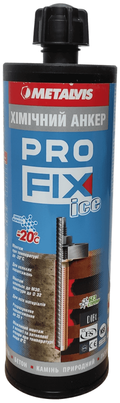 Анкер хімічний METALVIS PROFIX ice 410 мл